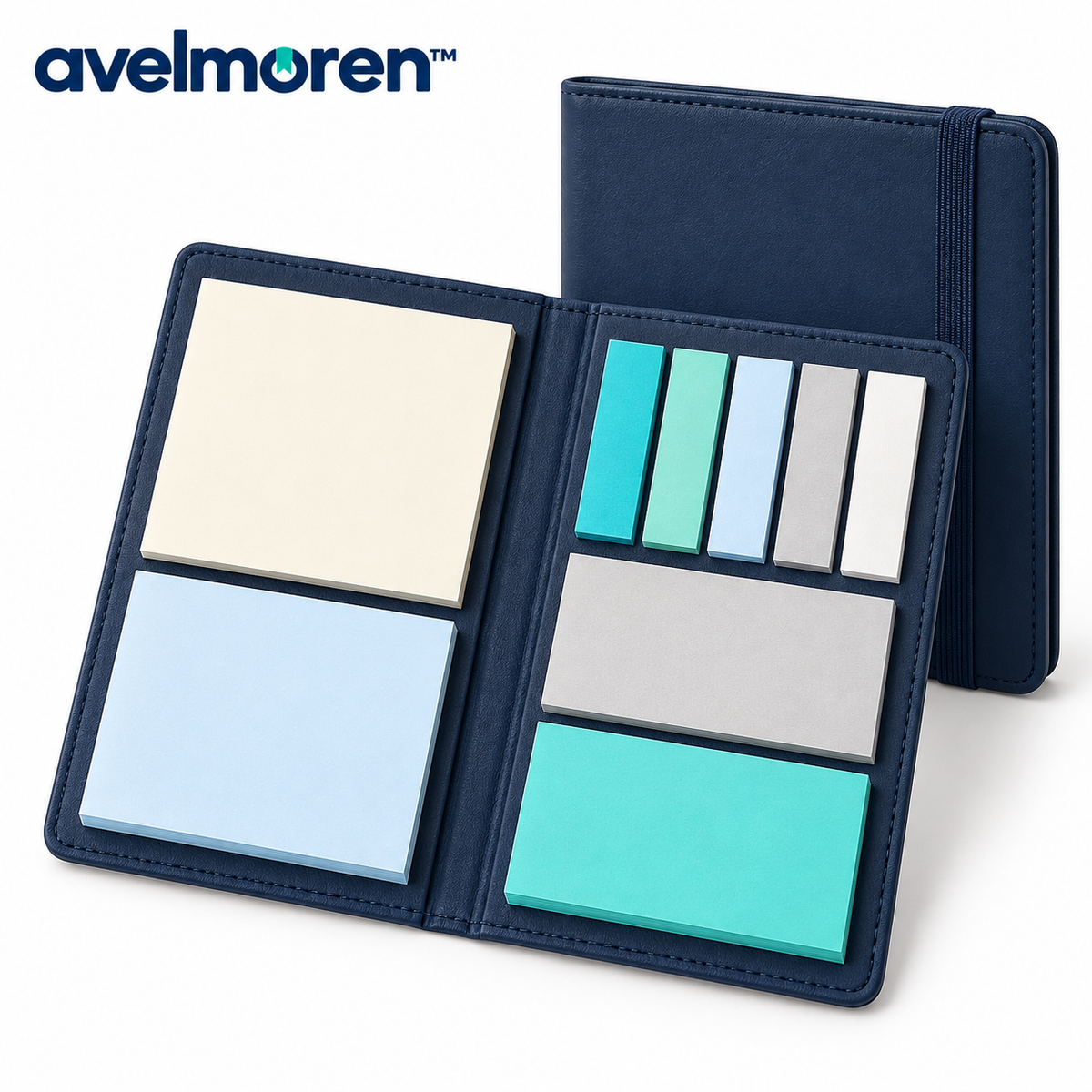 Avelmoren™ Sticky Notes & Page Flags Folio
