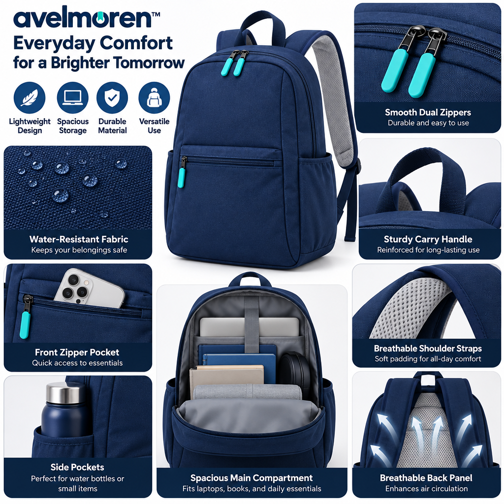 Avelmoren™ Everyday Student Backpack
