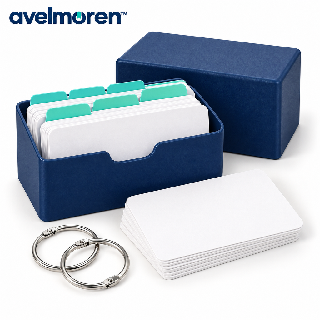 Avelmoren™ Reusable Flashcard Study System