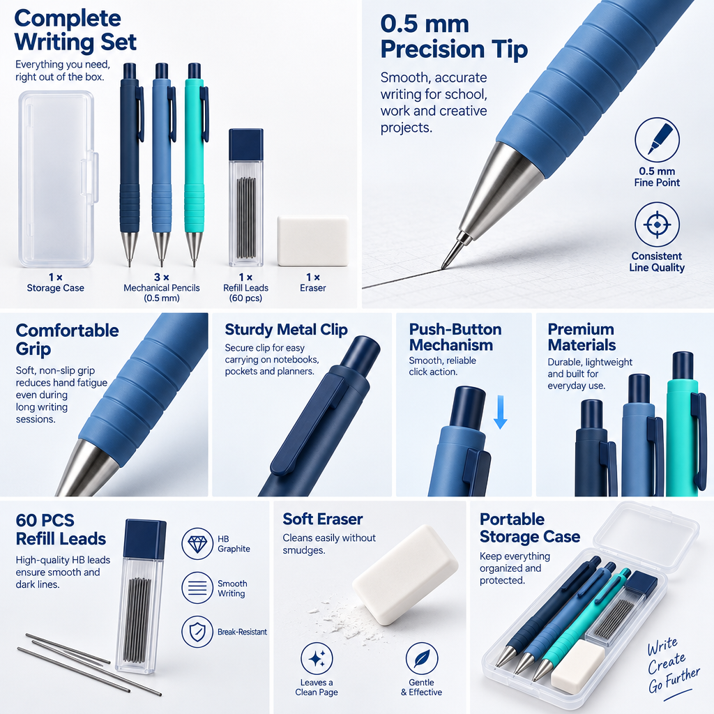 Avelmoren™ Precision Mechanical Pencil Kit