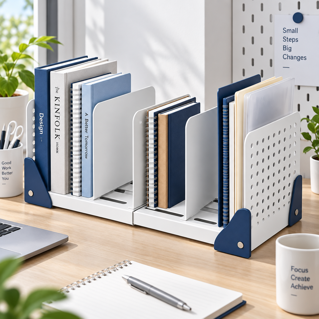 Avelmoren™ Expandable Book & File Organizer